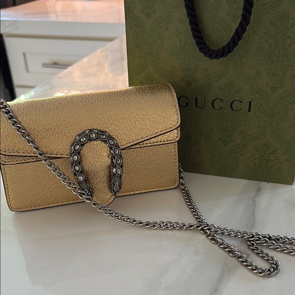 Designer Inspired Crossbody Bag with Signature Design
